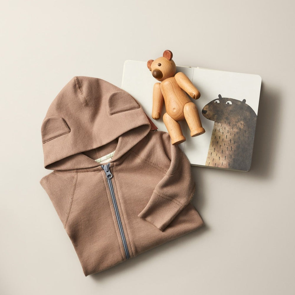 Ginger Bear Winter Zipsuit