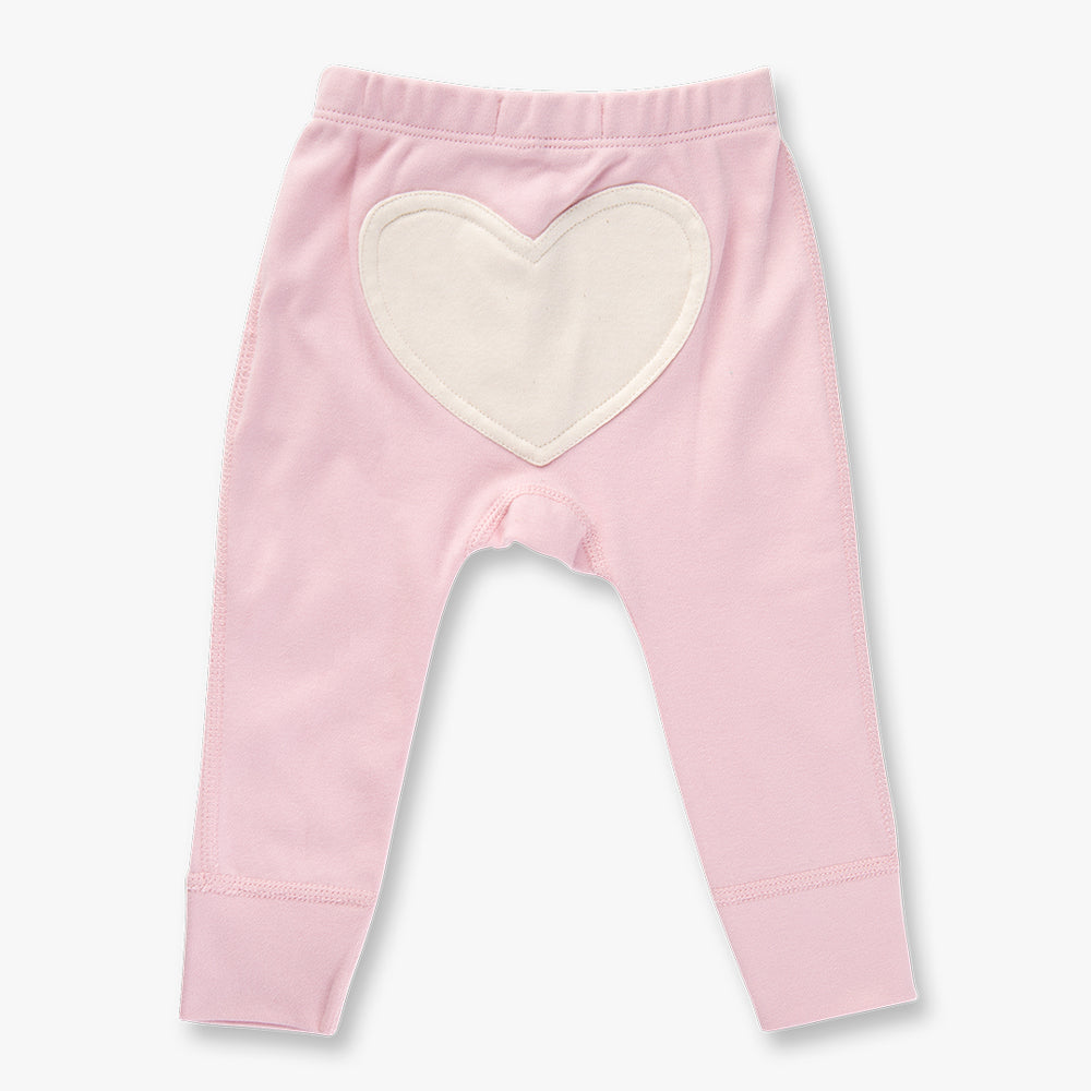 
                  
                    Dusty Pink Heart Pants - Sapling Child Canada
                  
                