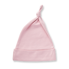 Dusty Pink Knotted Hat - Sapling Child Canada