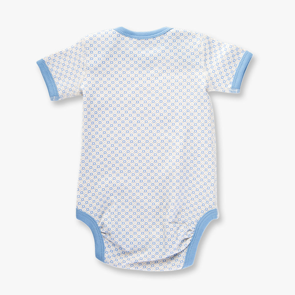 
                  
                    Little Boy Blue Short Sleeve Bodysuit - Sapling Child Canada
                  
                