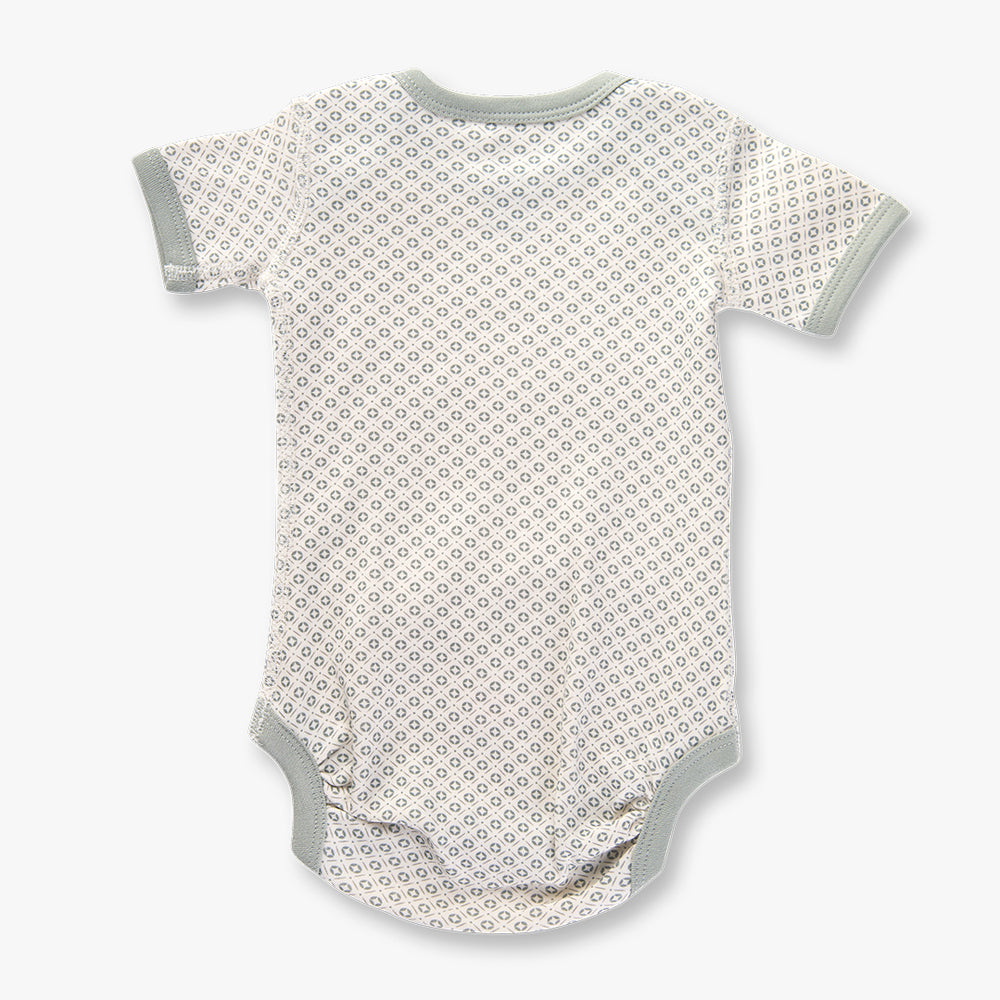 
                  
                    Dove Grey Short Sleeve Bodysuit - Sapling Child Canada
                  
                