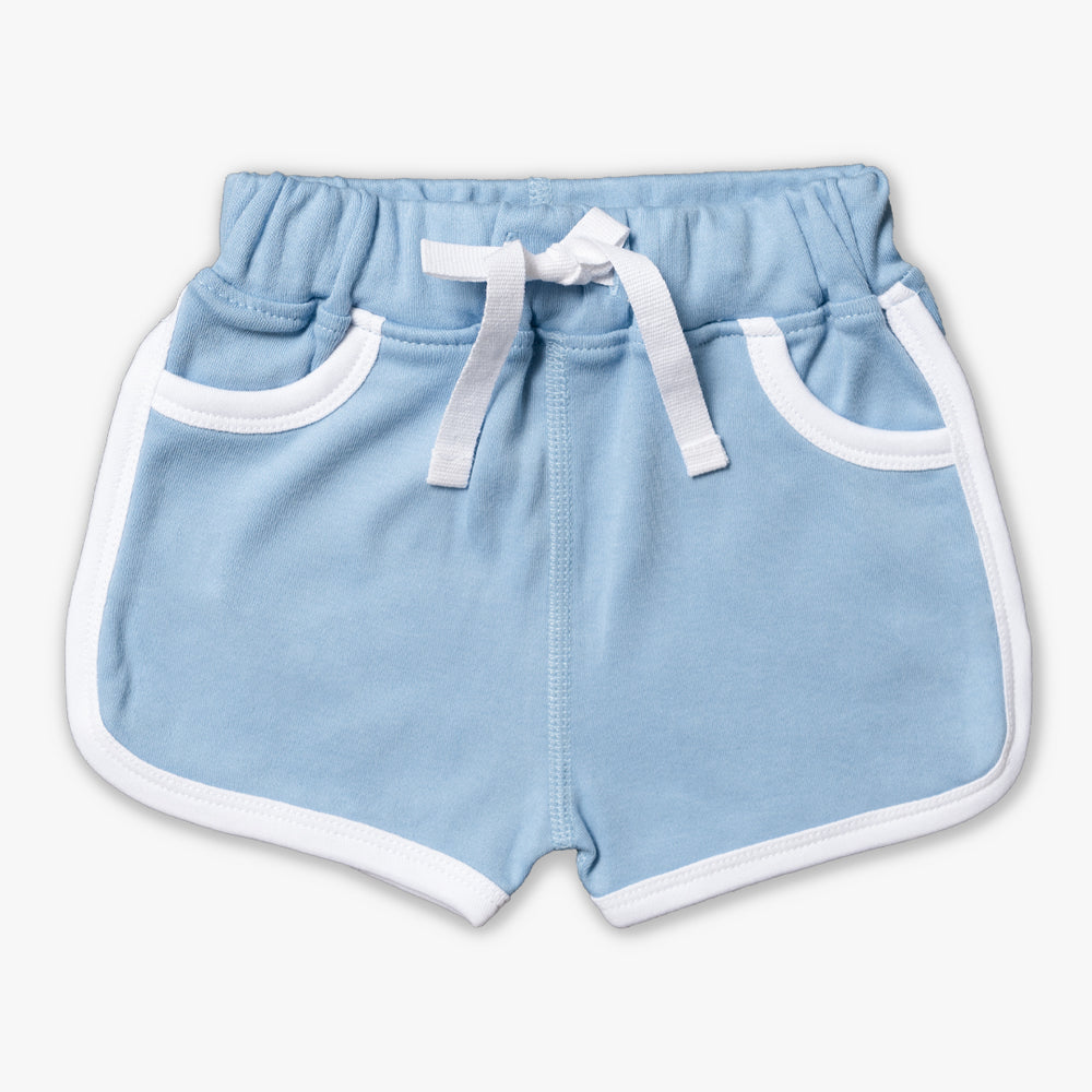 Whale Blue Shorts - Sapling Child Canada