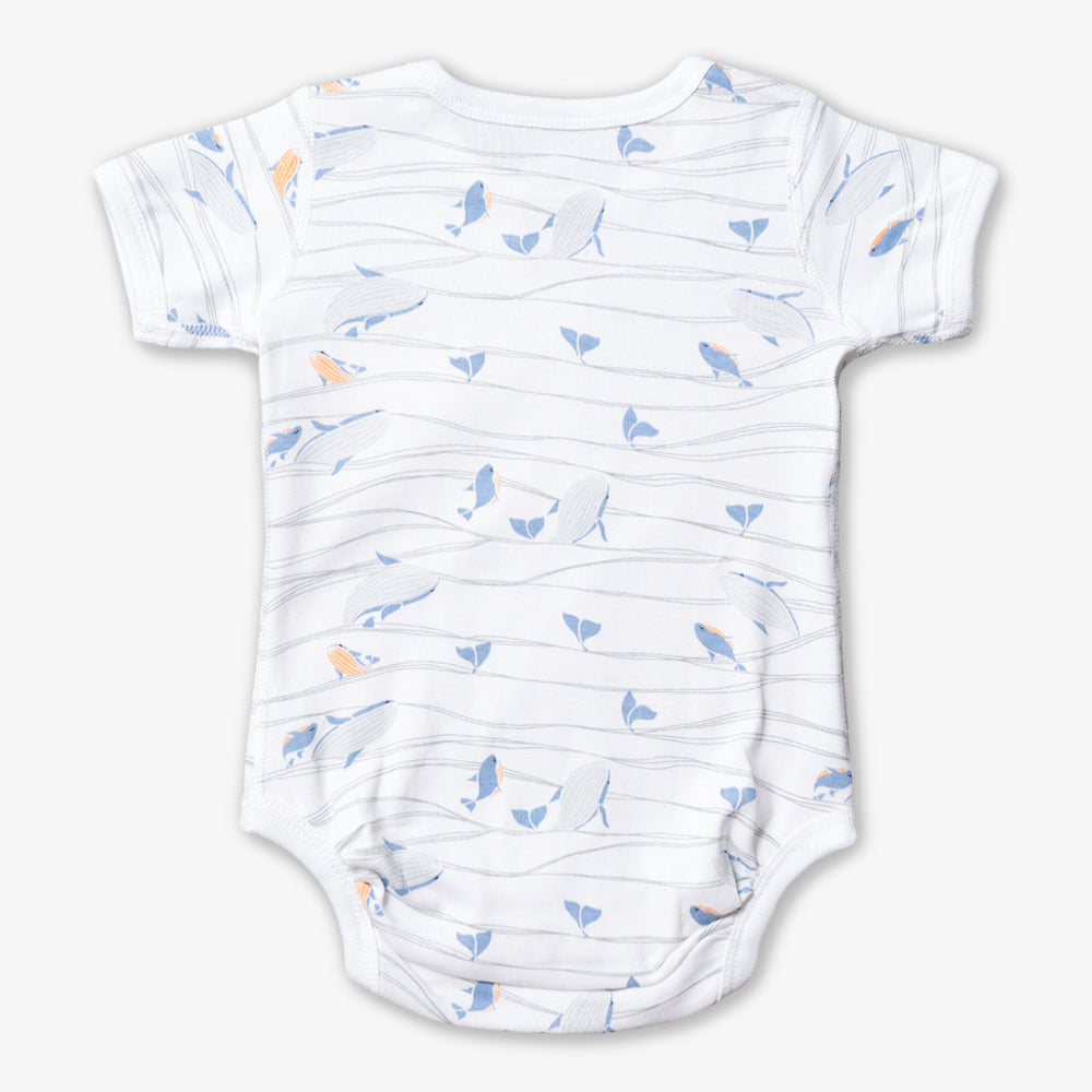 
                  
                    Whales Short Sleeve Bodysuit
                  
                