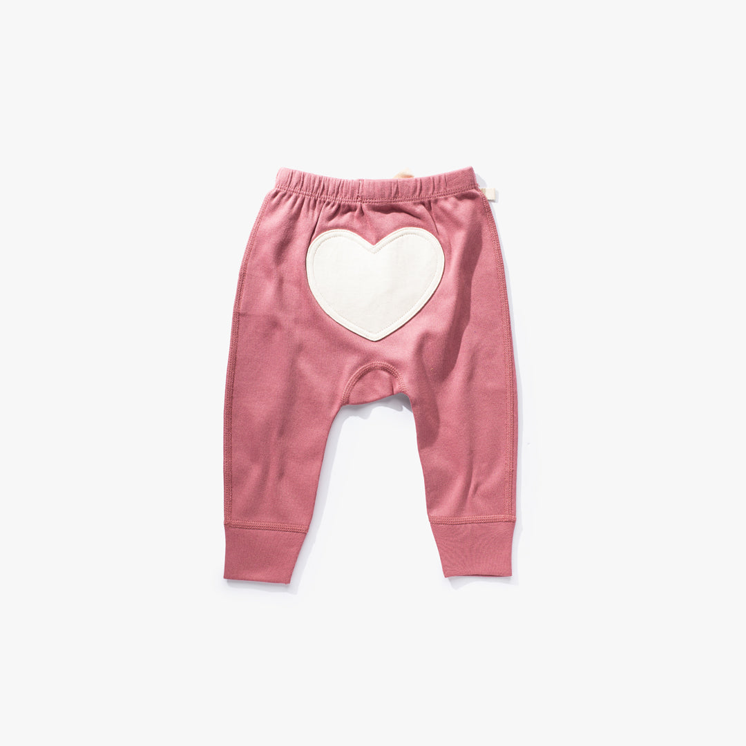Leggings - Pink/hearts - Kids